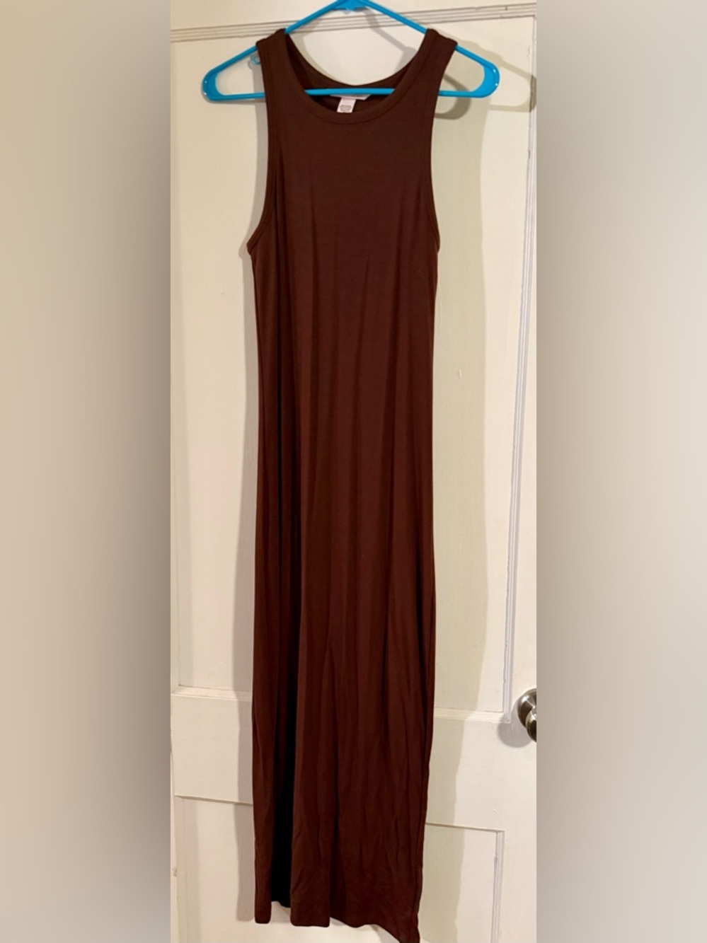 Victoria's Secret Chocolate Brown Sleeveless Maxi Dress